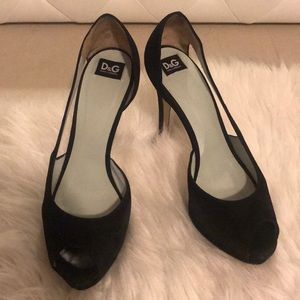 DOLCE & GABBANA Peep toe HIGH HEELS!